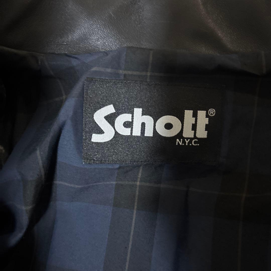 schott ×sophnet． シープスキンコーチジャケット - メルカリ