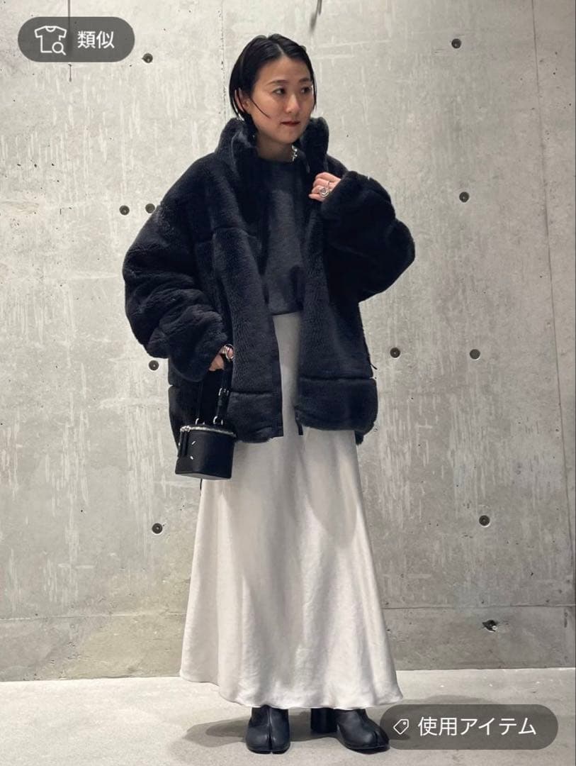 Chaos/カオス ウールボアブルゾン スミクロ - メルカリ