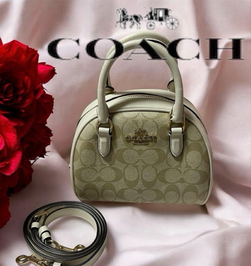 m*k様 ❤️COACH ❤️ショルダーバッグ ベージュ COACH（コーチ） 並行輸入 ショルダーバッグ シグネチャー CL429 IMOT4
