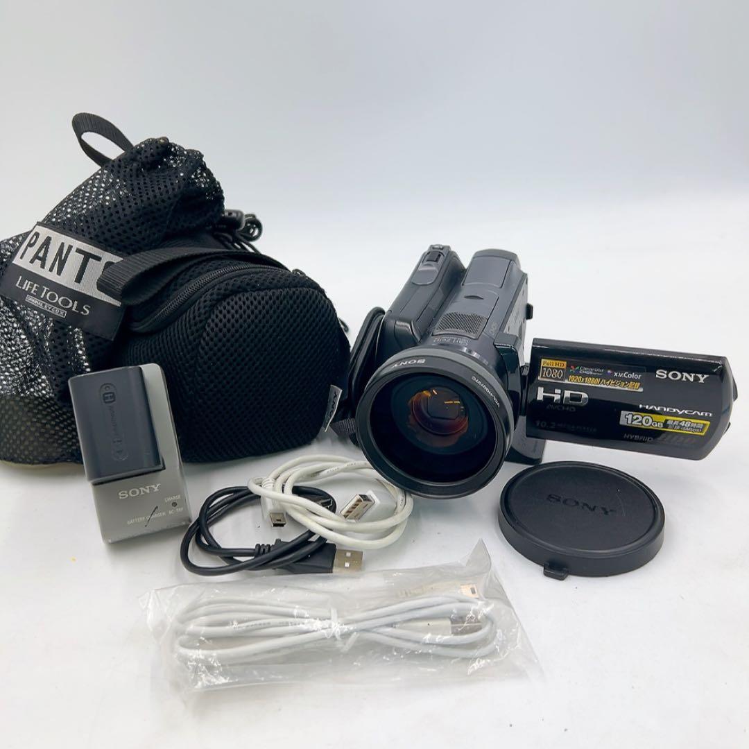 11ABM005 SONY ソニー Handycam　HDR-SR12 動作品 Yahoo!オークション -「sony hdr-sr12」の落札相場・落札価格