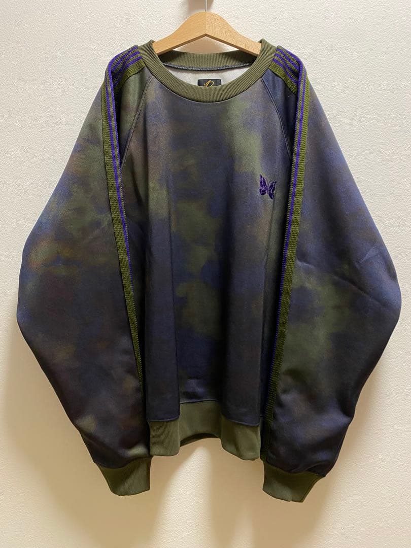 【試着のみ】Needles セットアップ ニードルス ジャージカモ柄 レア アークネッツ×ニードルズ チャコールグレーのトラックセットアップを発売