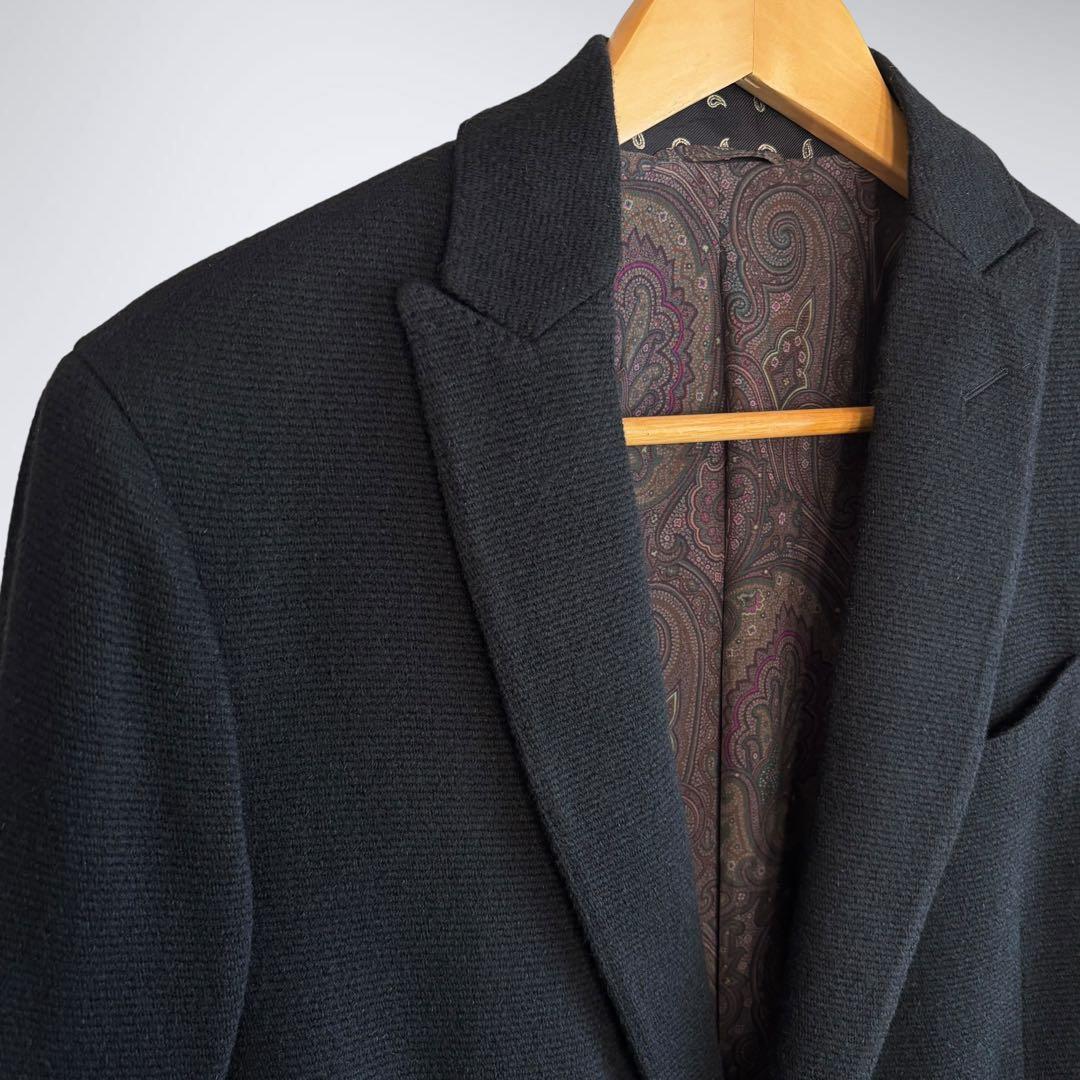 ムーみん様 専用】極稀少50サイズ！エトロ 背面幾何学柄 チェスターコート