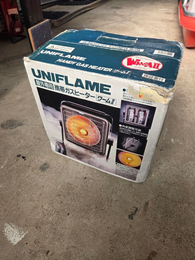 UNIFLAME ユニフレーム ワームⅡ ストーブ ヒーター ワカサギ キャンプ