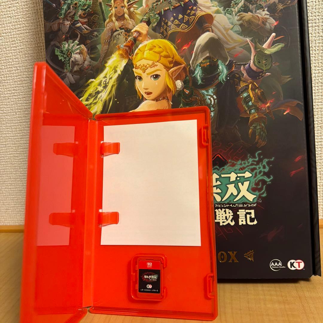 ゼルダ無双 封印戦記 トレジャーボックス 限定クリアファイル付き