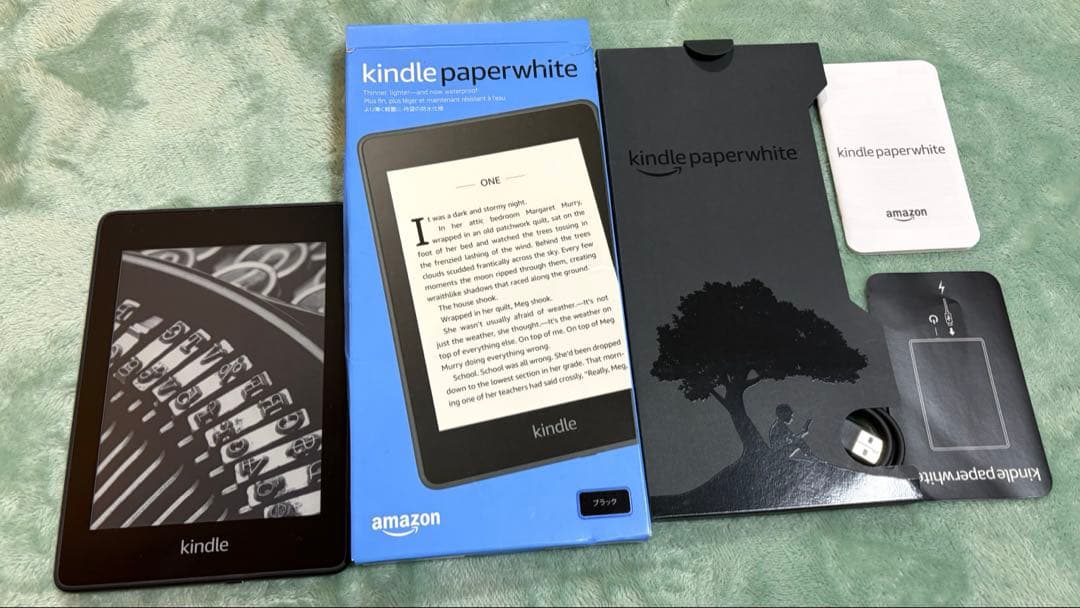 Kindle Paperwhite 防水32GB ブラック 第10世代モデル 山口真弘の電子書籍タッチアンドトライ】シリーズ初のフルモデル
