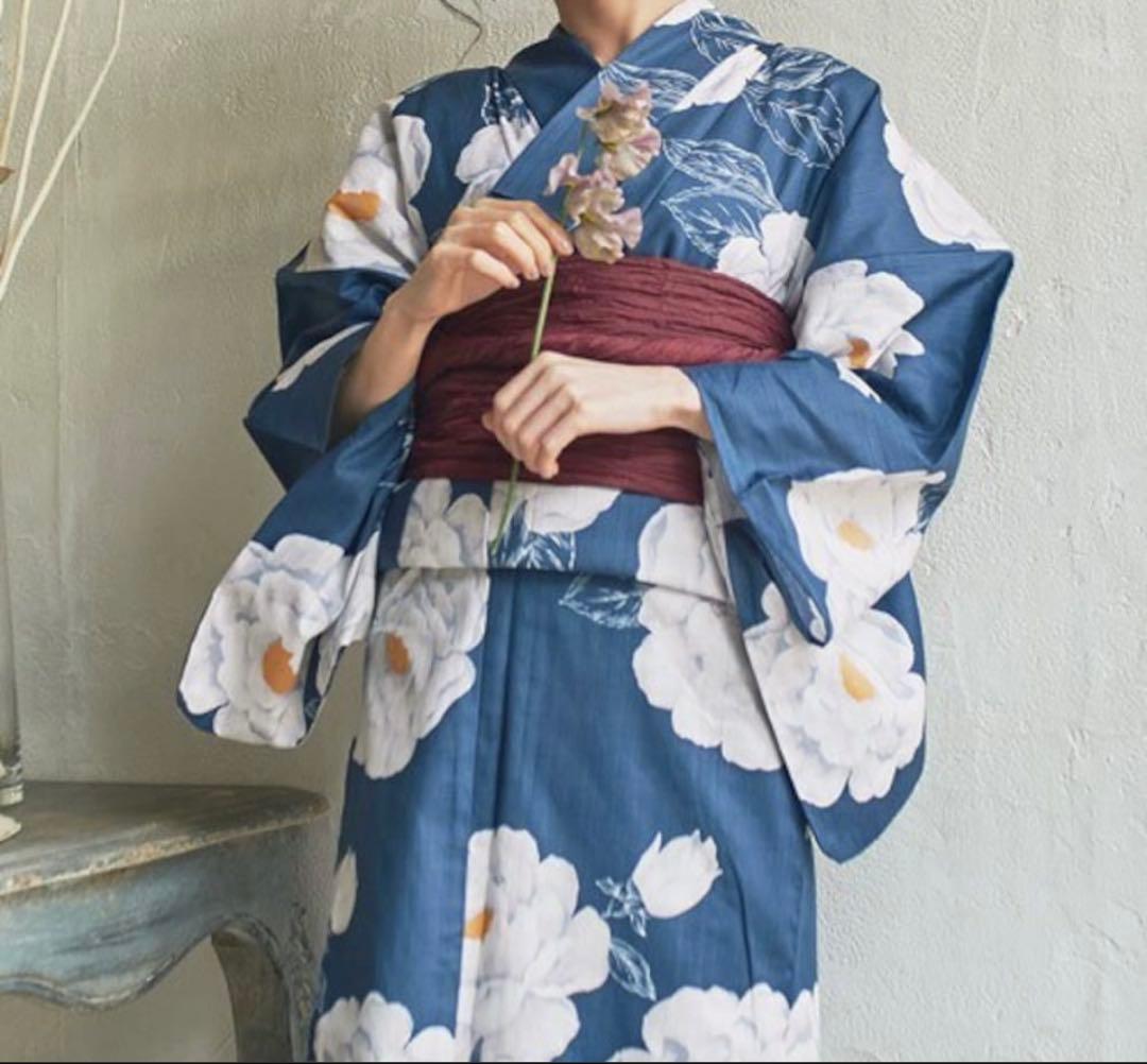 Dita 浴衣 帯 下駄 Dita（ディータ） レディース 浴衣 セット 簡単（ゆかた・作り帯・下駄