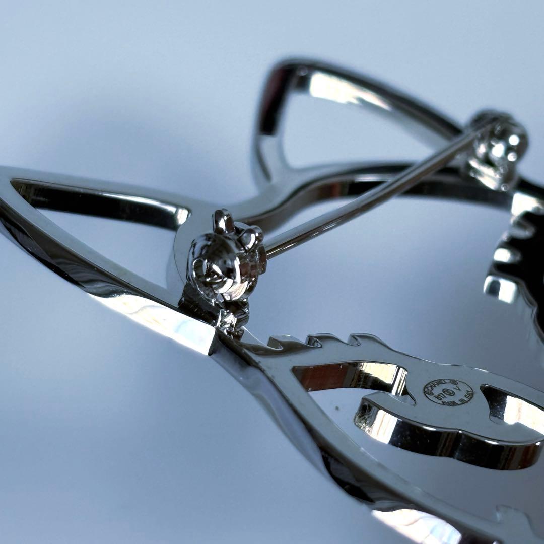 希少❣ 美品 シャネル シュペット ブローチ キャット ネコ - メルカリ