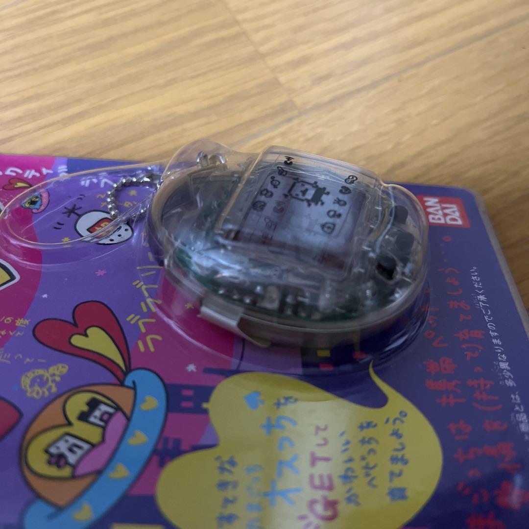 バンダイ オスっちメスっちたまごっち クリア•ブラックスケルトン