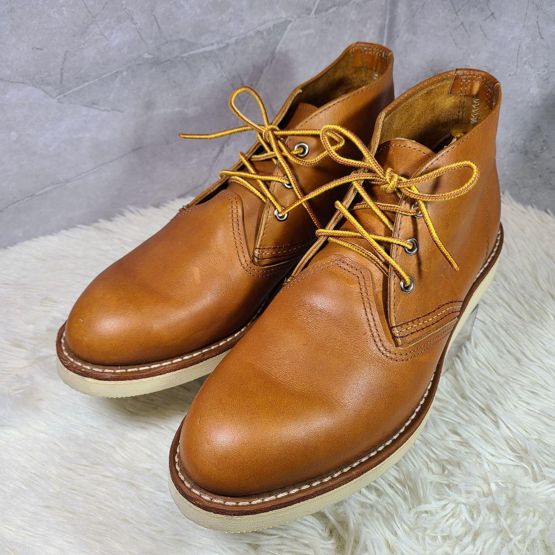 美品【RED WING 】3140 ワークチャッカブーツ USA製 アメカジ - メルカリ