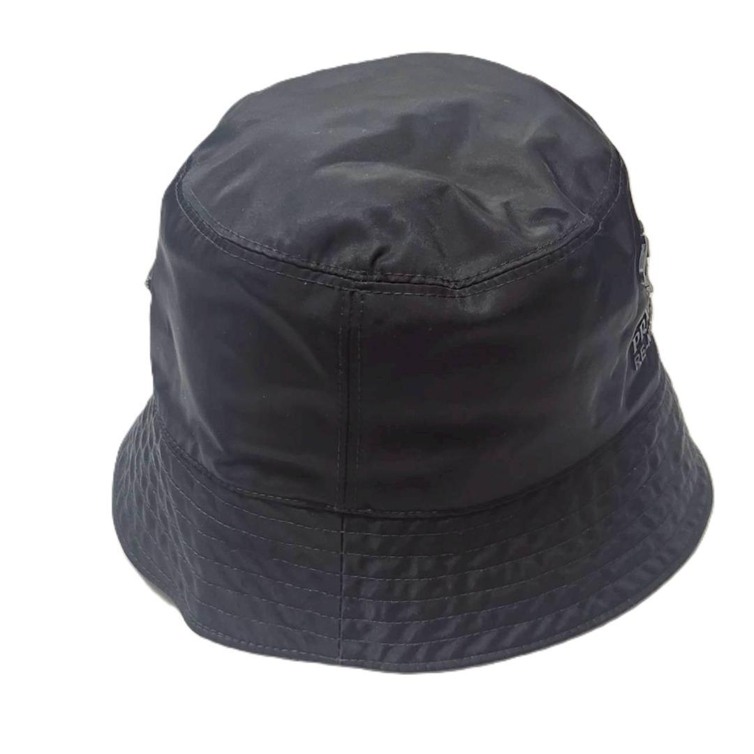 PRADA（プラダ）バケットハット テスート ブラック XL 約60cm - メルカリ