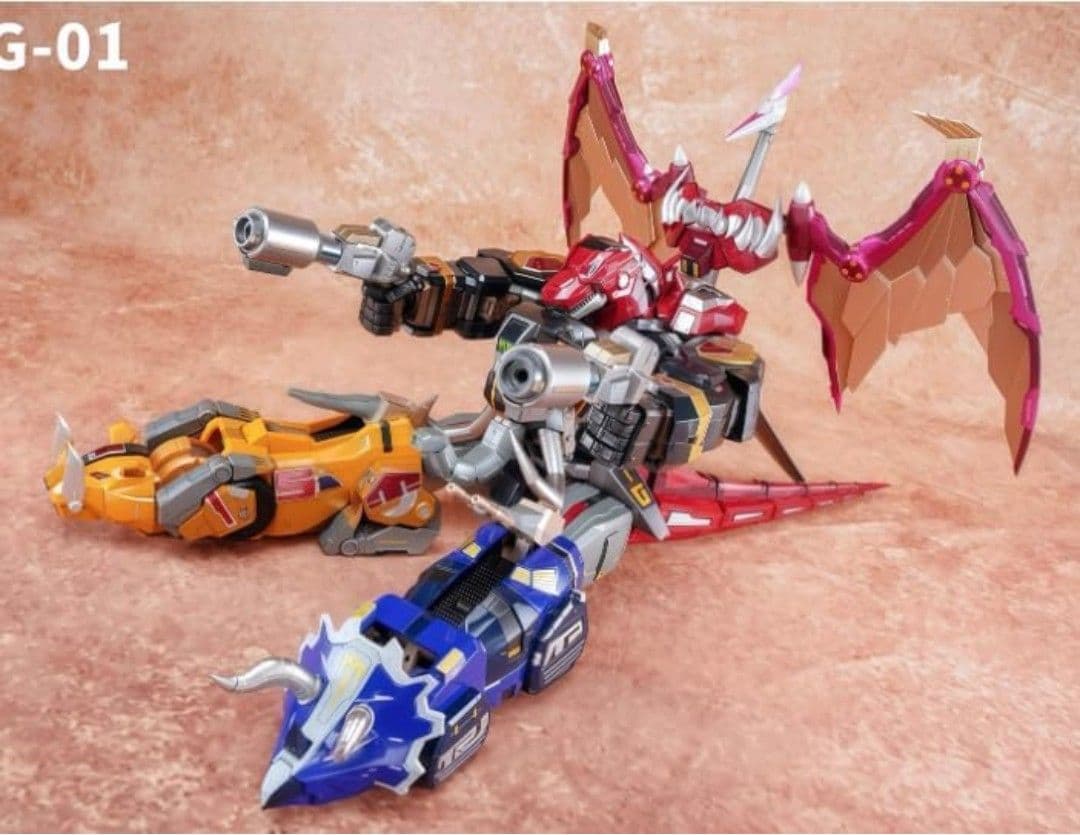 獣王模型 G-01 大獣神 復活第1弾 修復版 ダイキャスト