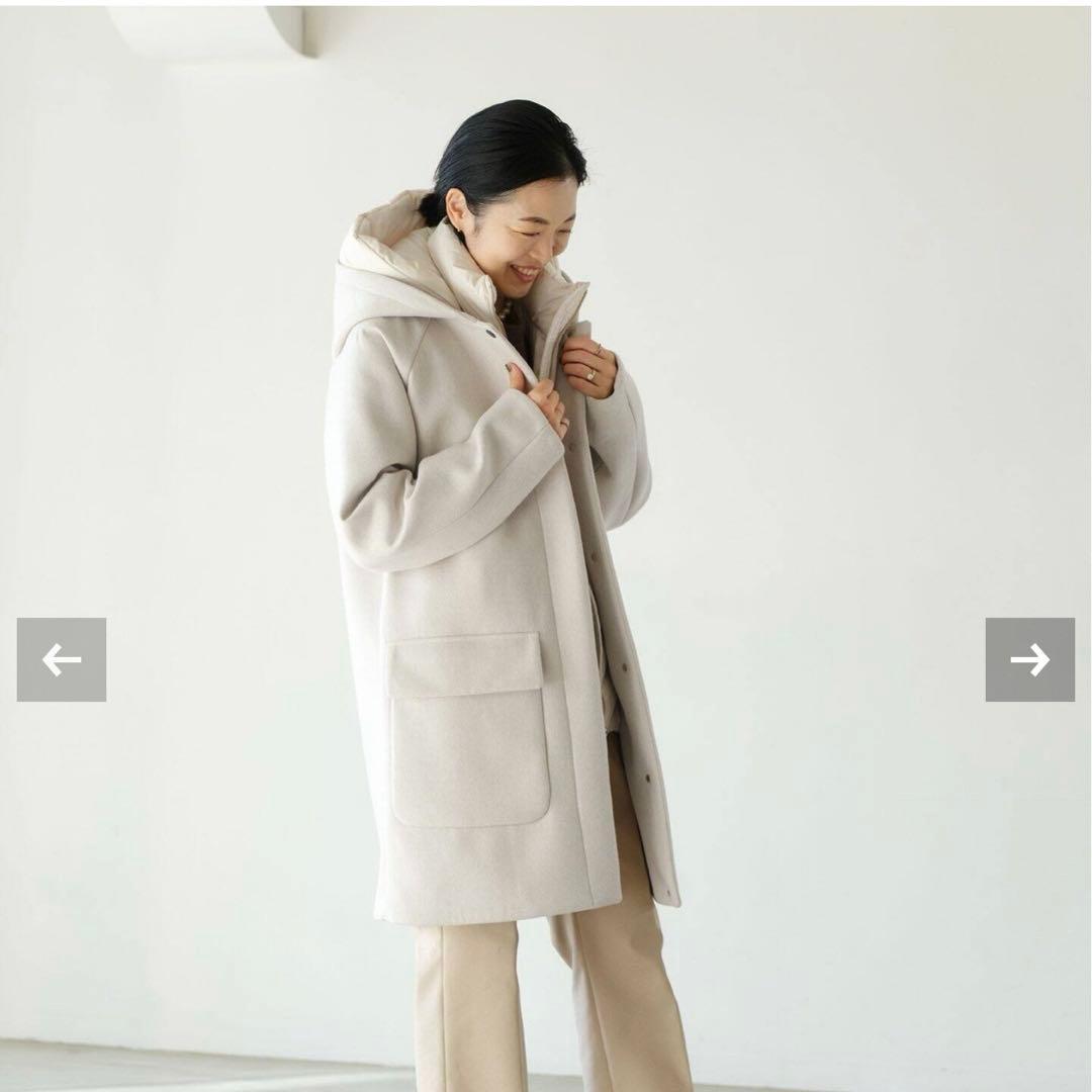 定価約15万♡IENA WOOLRICH 2in1ダウン フードコート - メルカリ