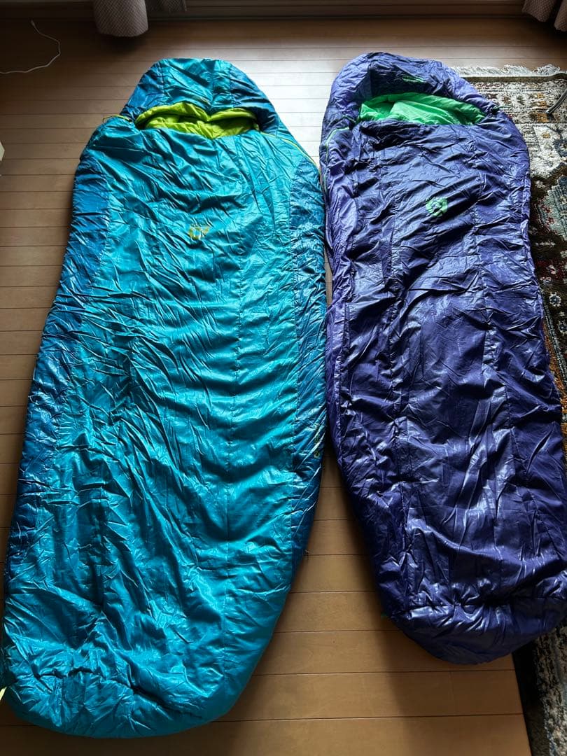 NEMO TEMPO 寝袋セット メンズ＆レディース Amazon.co.jp: NEMO Equipment Tempo | メンズ レディース 20度&35度