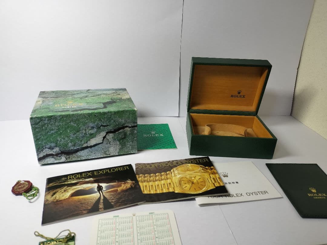 ロレックス エクスプローラーI 14270　最終2000年箱付属品セット ロレックス / ROLEX エクスプローラー エクスプローラーI 14270銀座