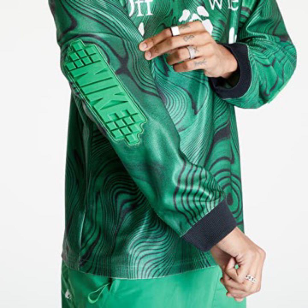 新品】NIKE off-white ゲームシャツ S - メルカリ