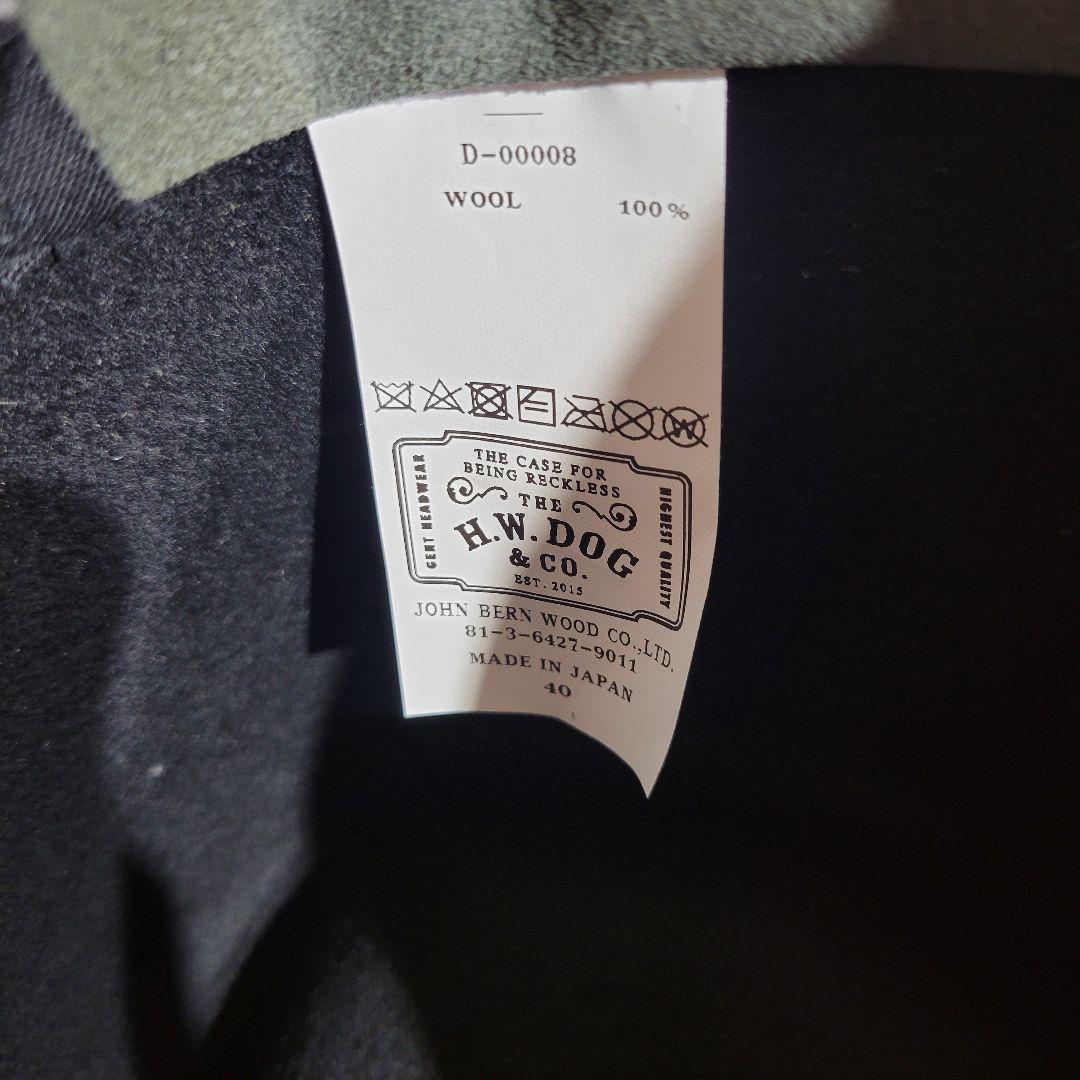 THE H.W.DOG&CO. D-00008 サイズ40 ブラック