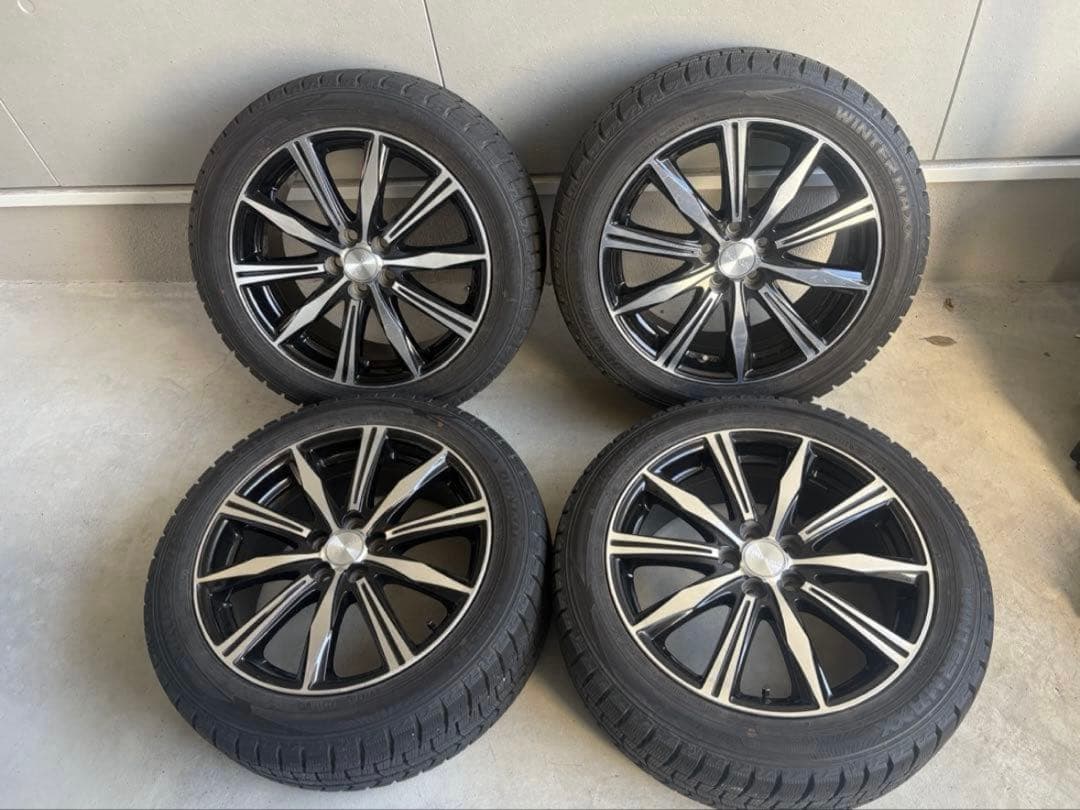 ゆうゆう③バリ溝215/50R17 スタッドレスpcd100平座ナット付 ゆうゆう③バリ溝215/50R17 スタッドレスpcd100平座ナット付 楽天市場