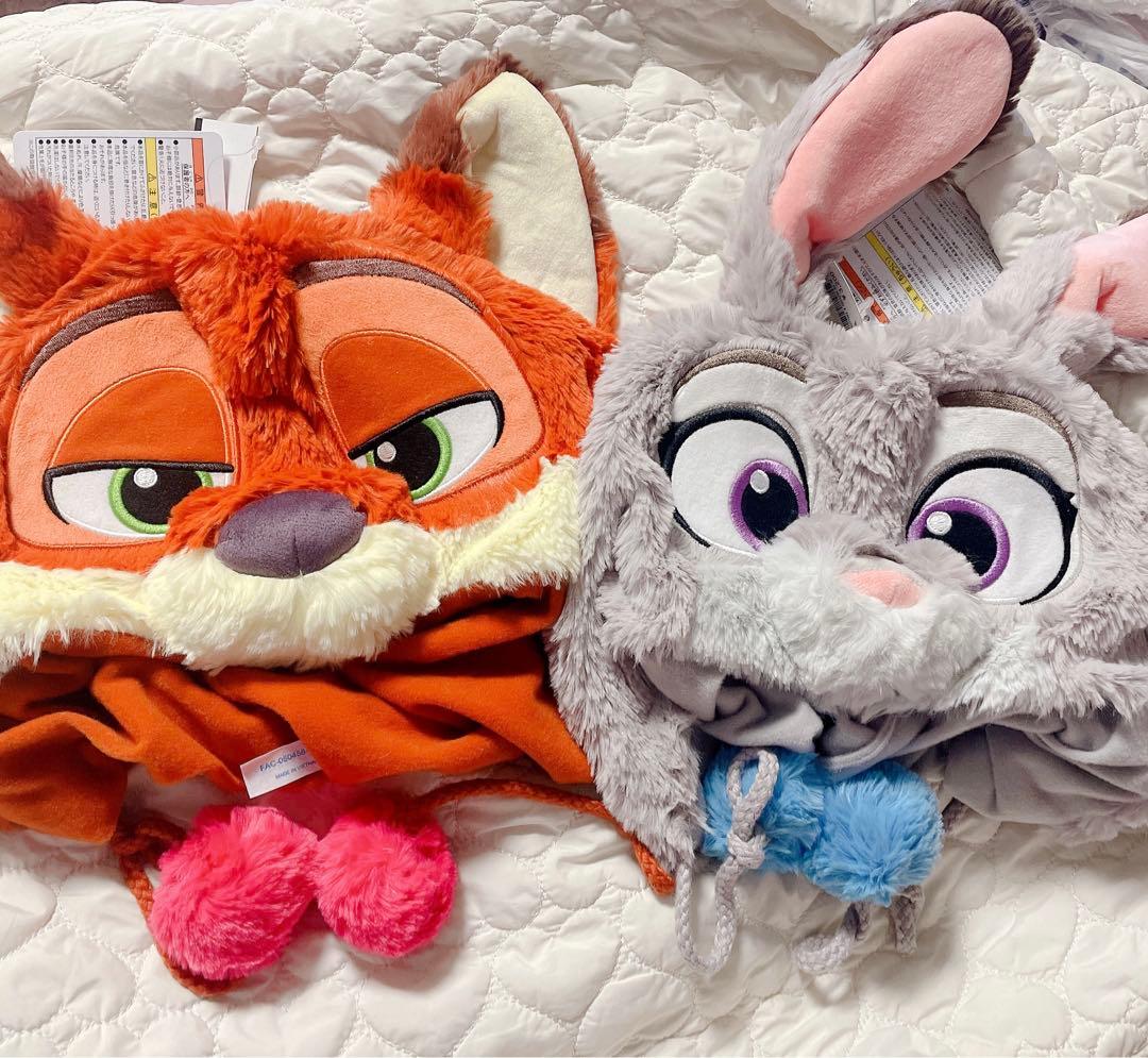 ディズニー ファンキャップセット ズートピア ニック・ジュディー