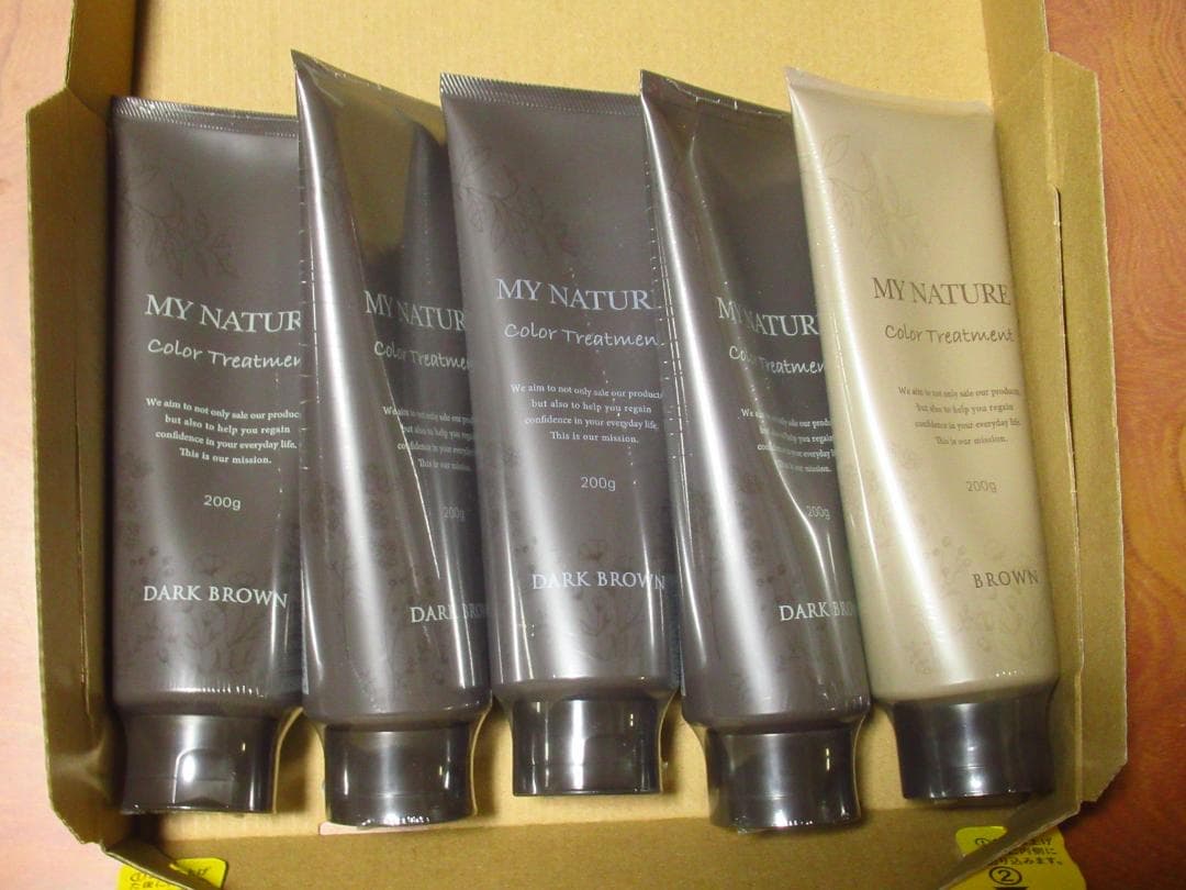 マイナチュレ　オールインワン　カラートリートメント(白髪用)　合計5本 楽天市場】＼スーパーセール限定クーポン配布中／【公式】白髪染め