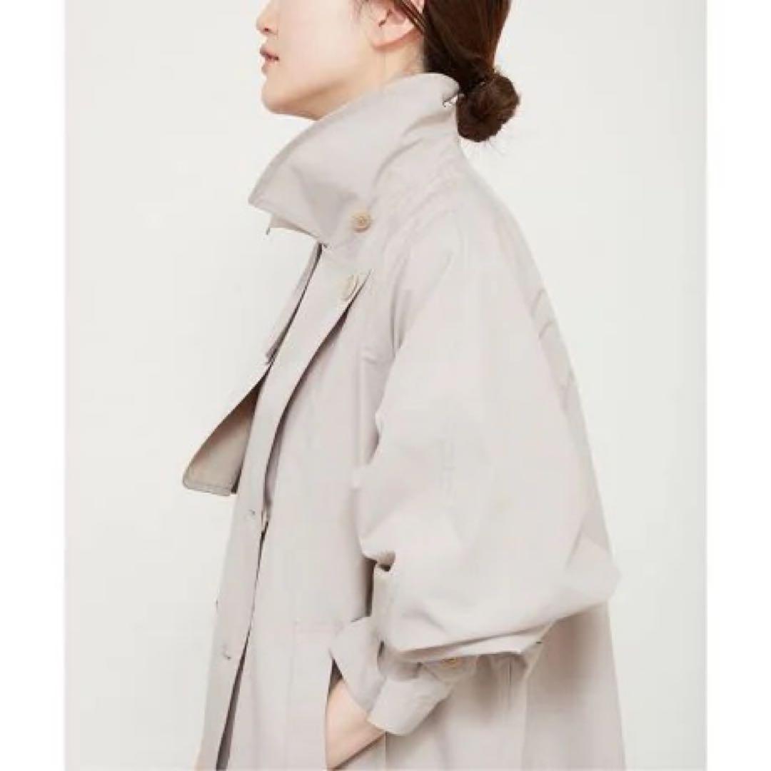 IENA イエナ PE/ポプリンオーバートレンチコート ロングコート