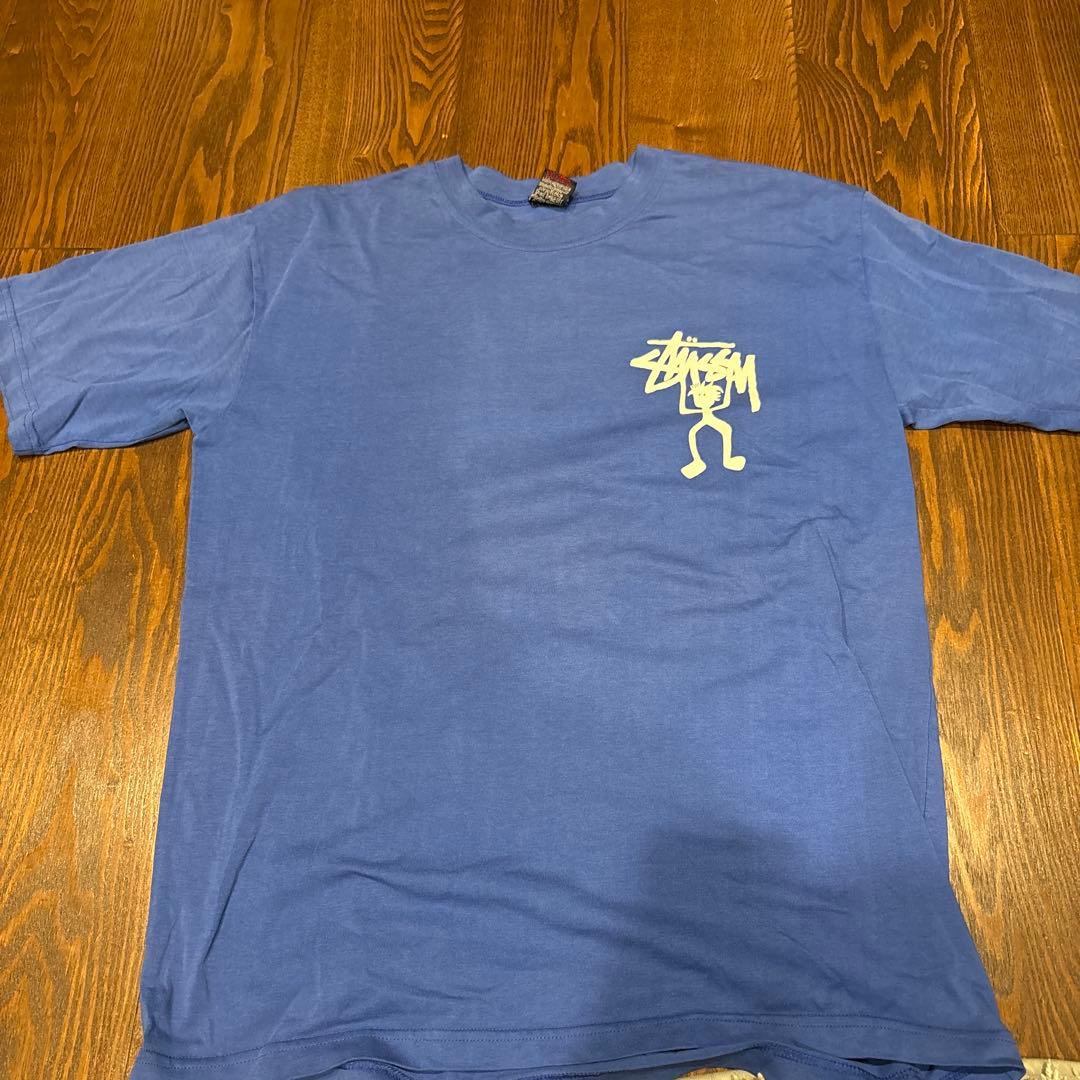 90s old Stussy Tシャツ Lサイズ 青 中古・古着通販】stussy (ステューシー) 90'S STロゴTシャツ 紺タグ