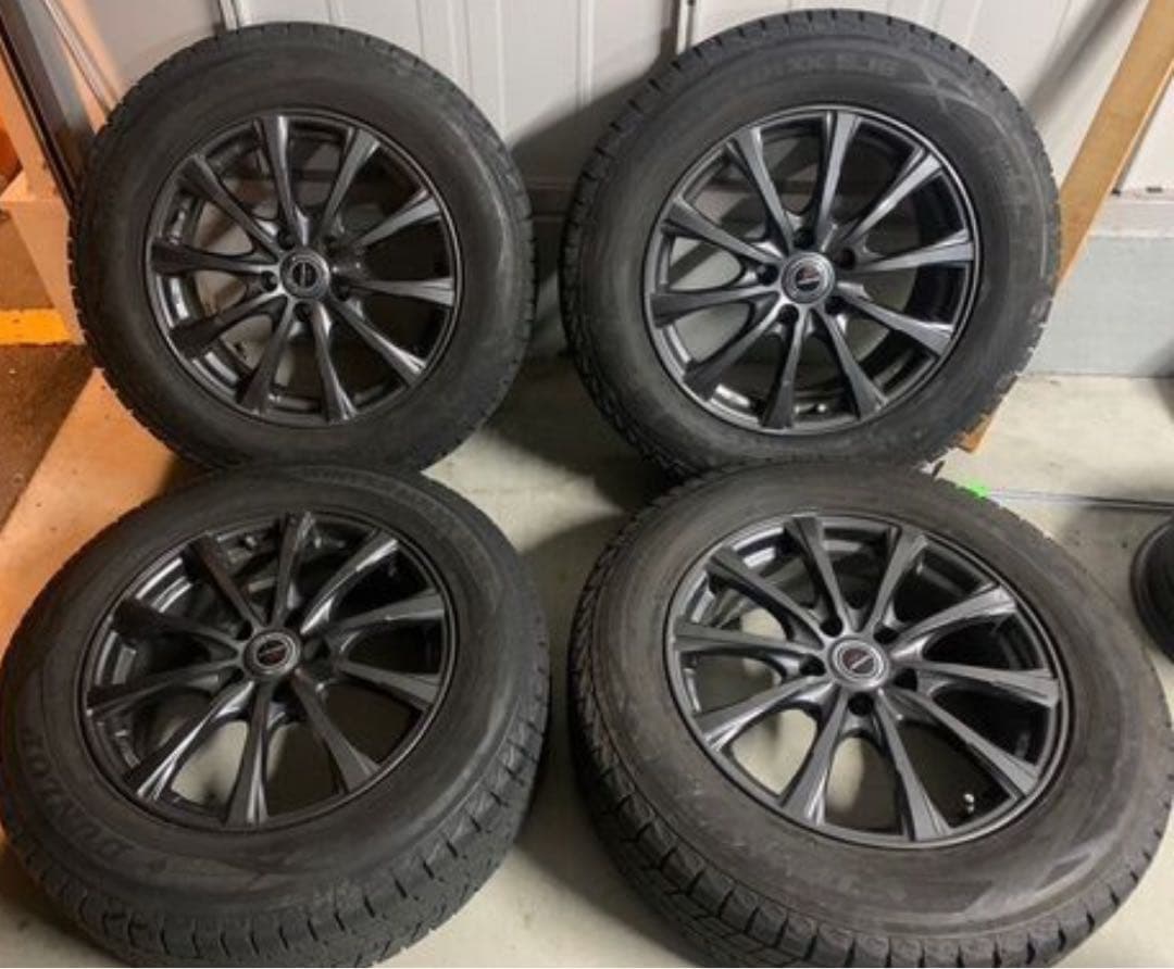 DUNLOP WINTERMAXX SJ8 225/65R17 2022年4本 Dunlop Winter Maxx SJ8 Winter 225/65R17 102R Light Truck Tire