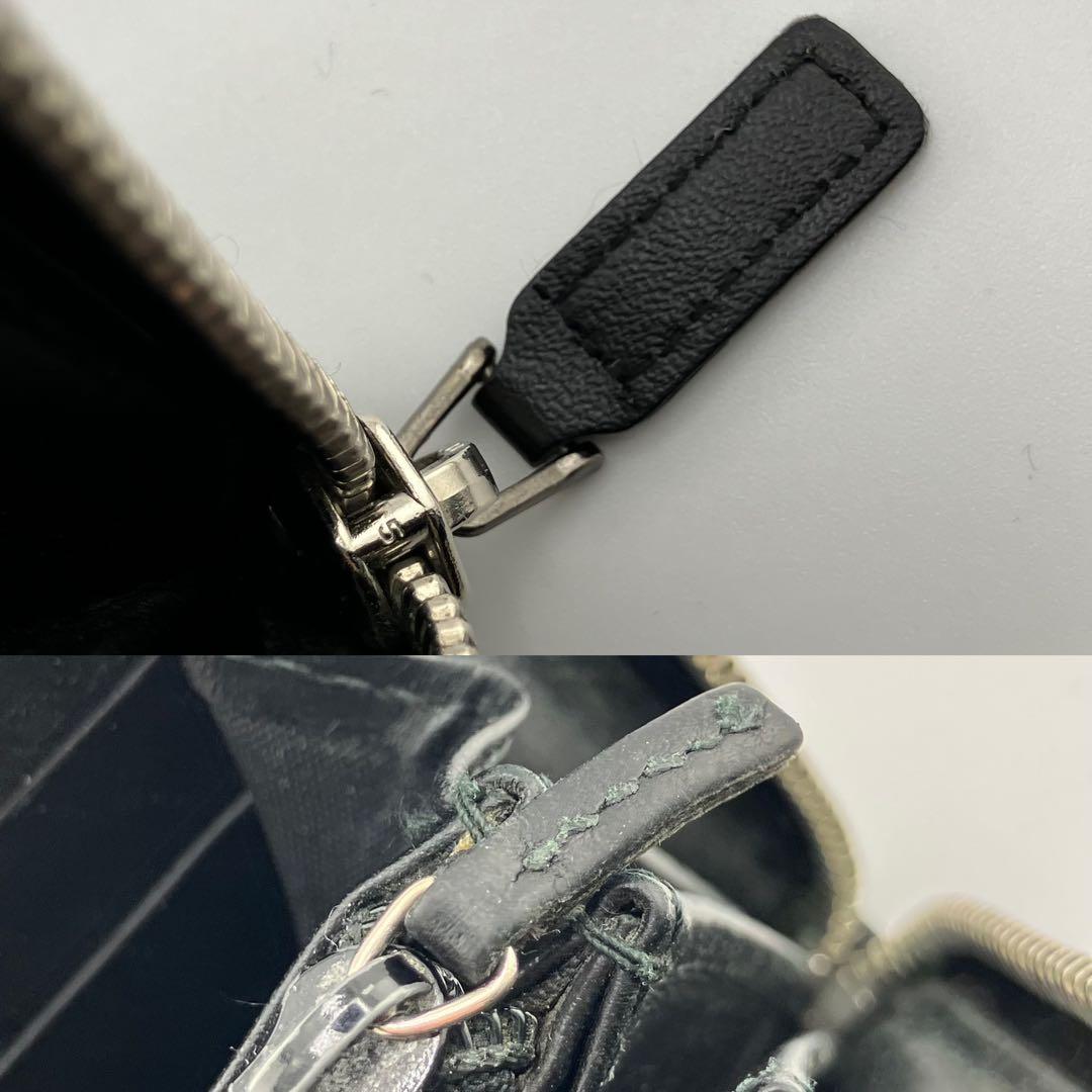 超人気✨美品✨グッチ ジッピーウォレット シマレザー シェリーライン