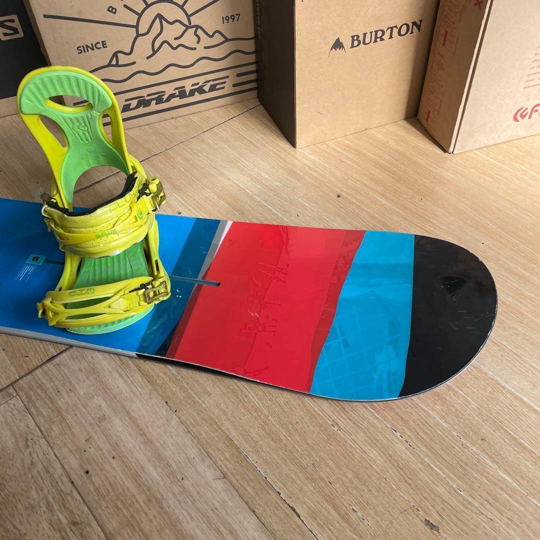 BURTON バートン カスタムバインディング付スノーボードセット CUSTOM