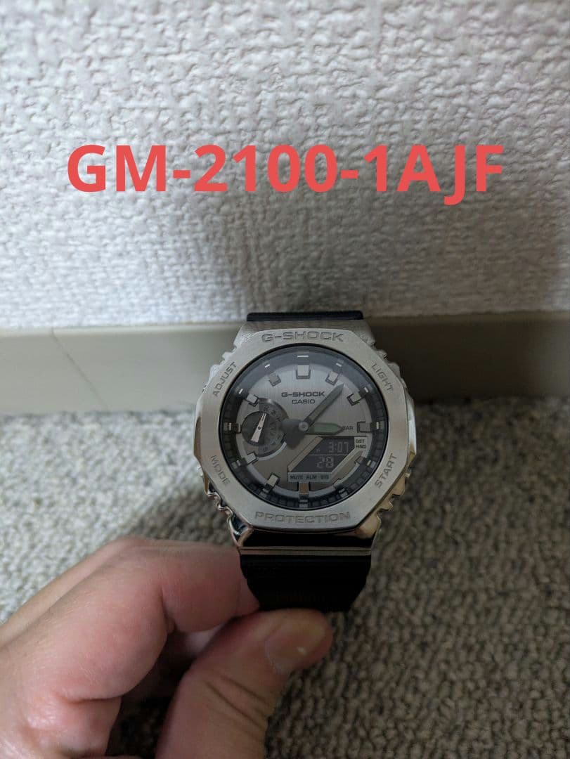 カシオ G-SHOCK GM-2100-1AJF 箱無し GM-2100-1AJF | CASIO