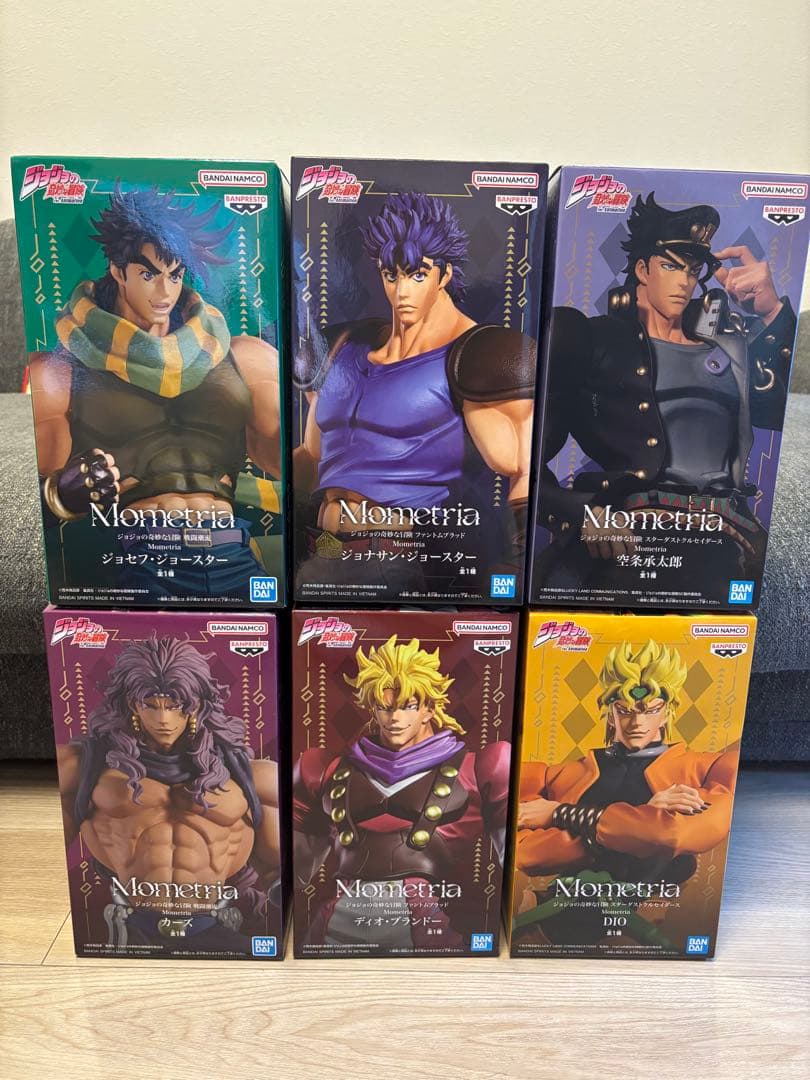 ジョジョの奇妙な冒険 Mometria フィギュア 6体セット - メルカリ