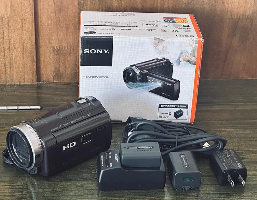 SONY HDR-PJ540 ビデオカメラ 純正バッテリー２個付 HDR-PJ540 主な仕様 | デジタルビデオカメラ Handycam ハンディカム