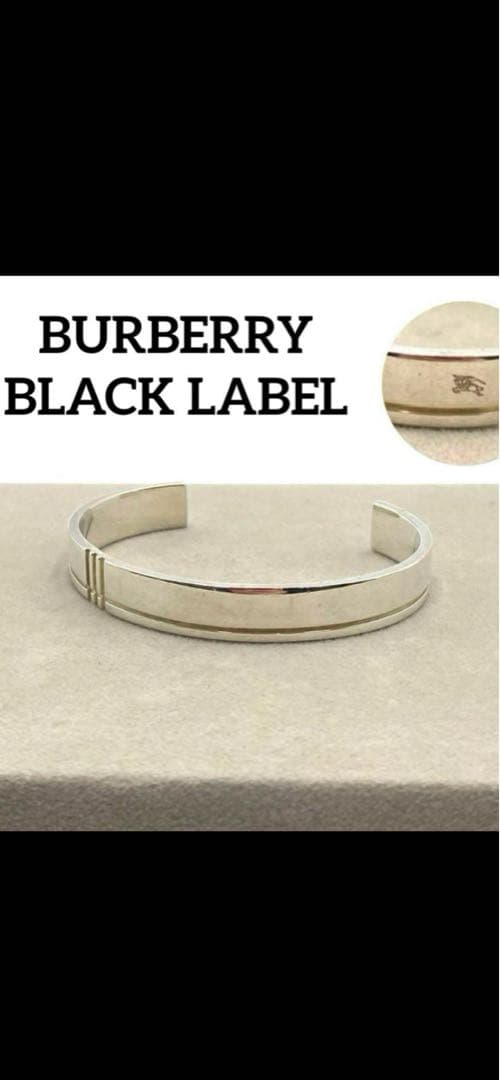 BURBERRY BLACK LABEL シルバー925 BURBERRY BLACK LABEL（バーバリーブラックレーベル） チェーン