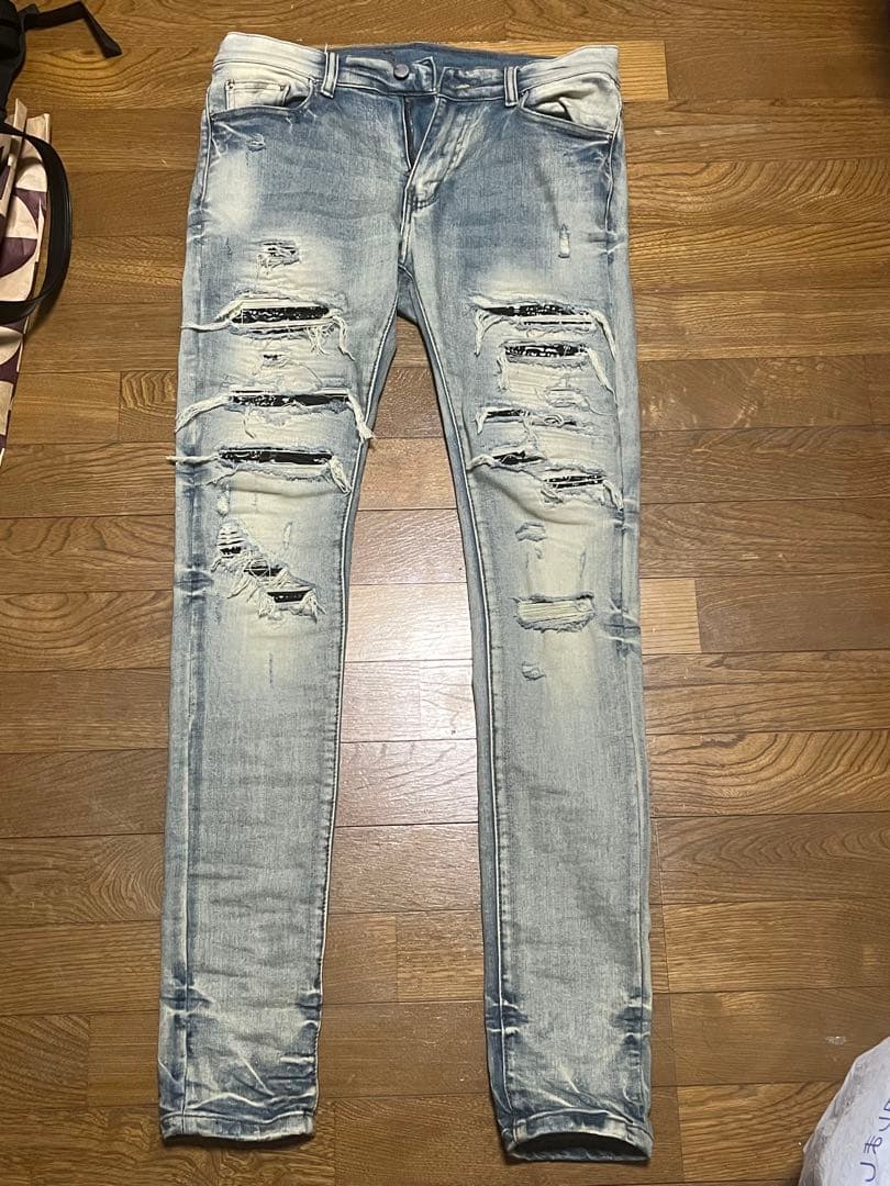 mnml ダメージ加工スキニージーンズ 30 楽天市場】mnml デニム ミニマル ジーンズ ダメージ ジーンズ ダメージ
