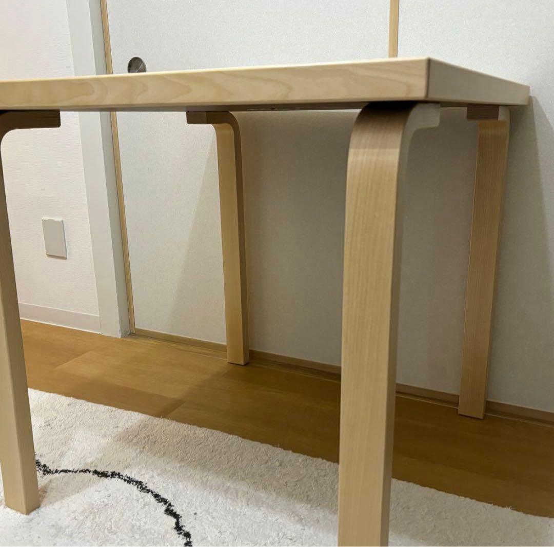 artek 81C テーブル ホワイトラミネート - メルカリ
