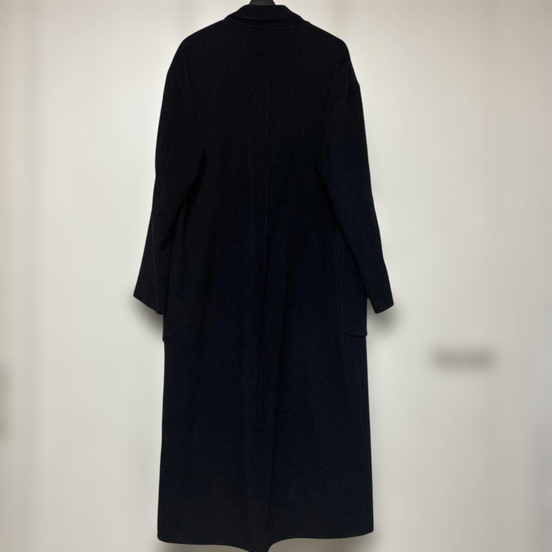 ZARA コート 黒 ブラック ネイビー M ザラ ロングコート チェスター