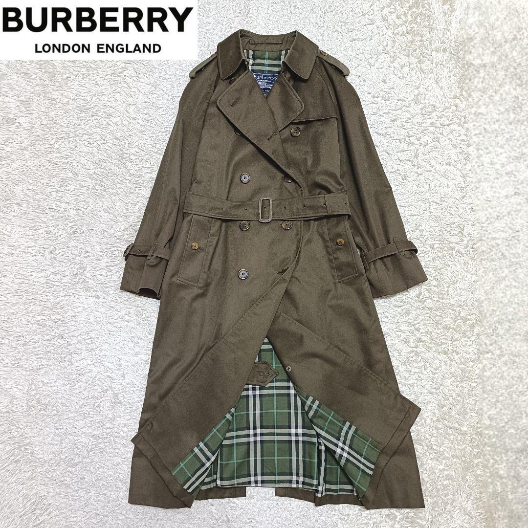 【美品】BURBERRY ノバチェック ベルト付き トレンチコート 英国製 2026年最新】Yahoo!オークション -バーバリートレンチコート ベルトの