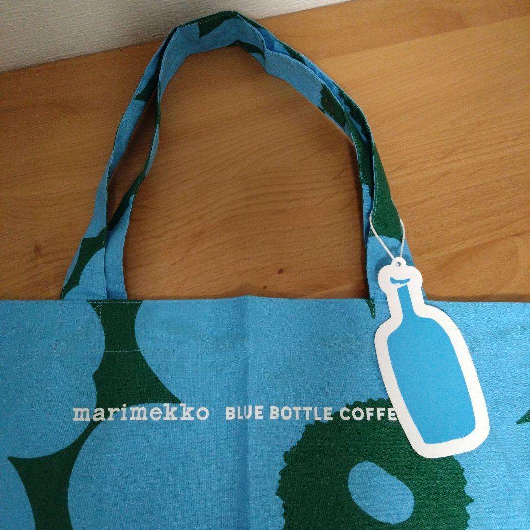 未使用☆marimekko BLUE BOTTLE COFFEE エコバッグ - メルカリ