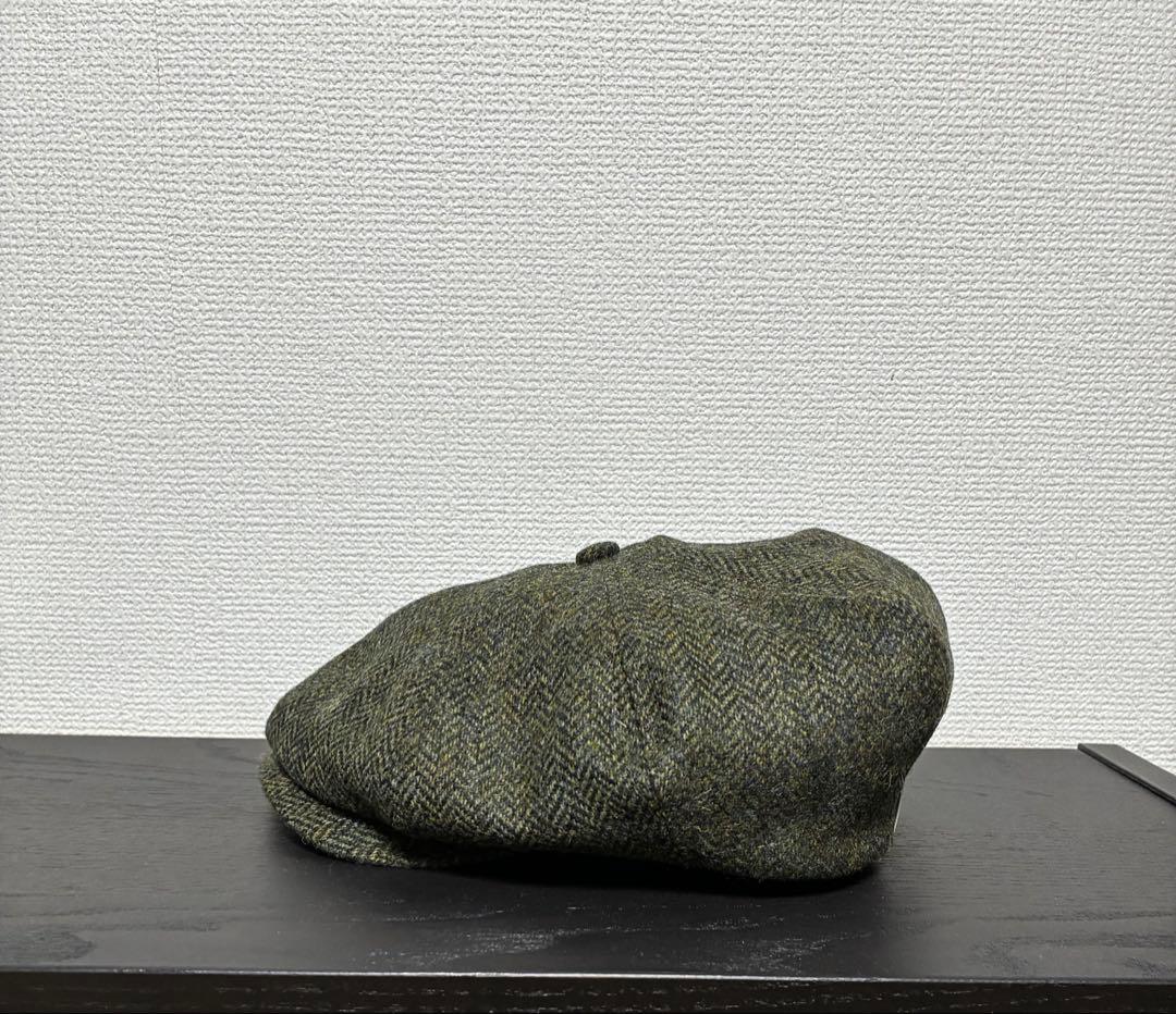 THE H.W.DOG&CO PEAKY CAP OLIVE キャスケット 38