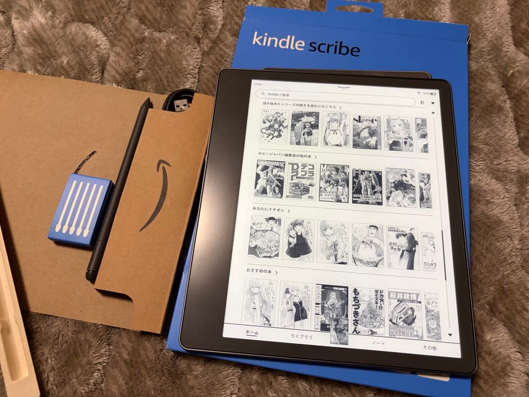 Kindle scribe 32GB 10.2インチ　プレミアムペン付き Kindle Scribe Notebook Design - 10.2インチディスプレイ、32GB