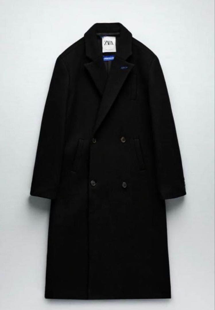 Zara adererrorコート ZARA - ZARA オーバーサイズ ADERERROR ウールブレンド コート XS