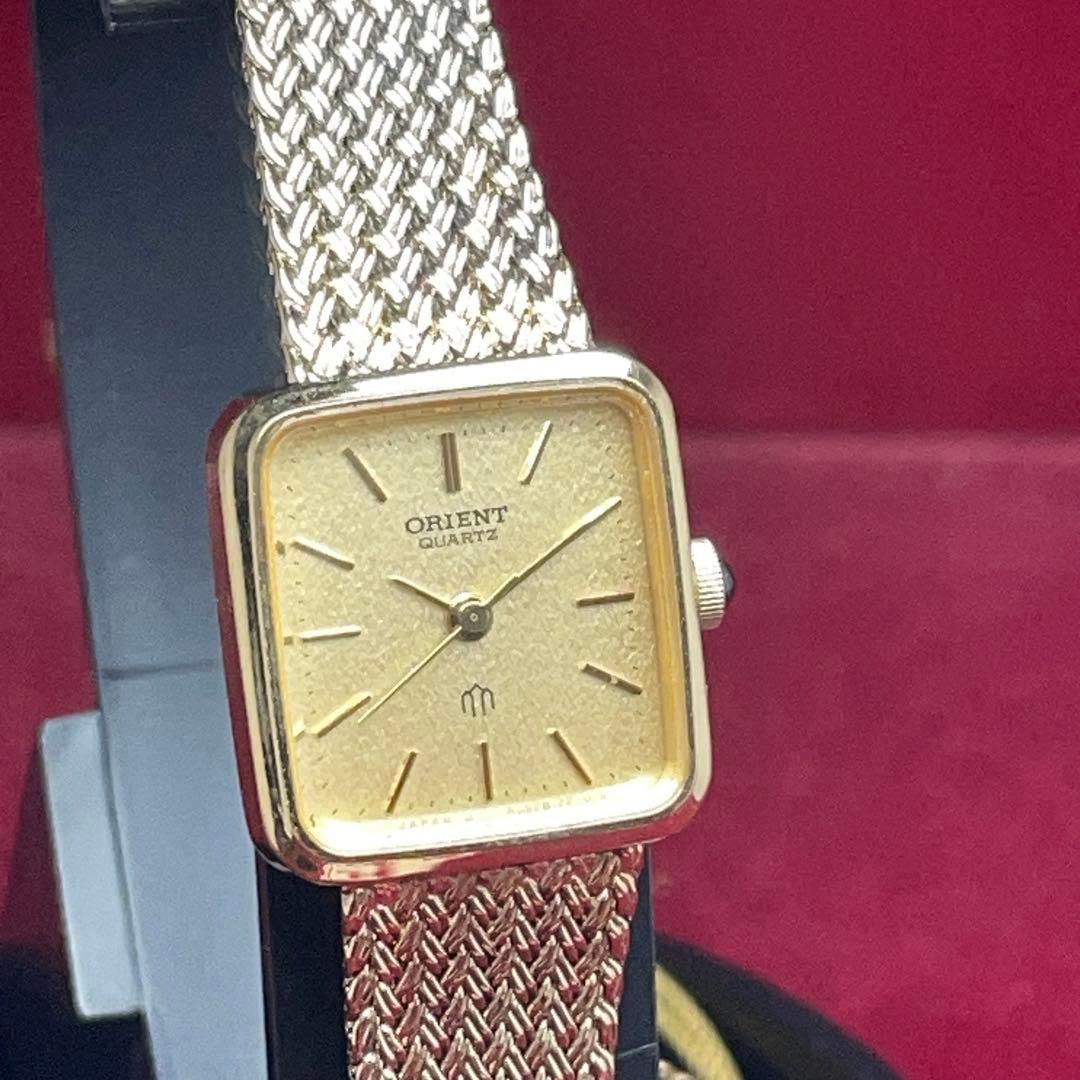 希少/未使用】電池交換済 ORIENT オリエント ジェミニレディ クォーツ