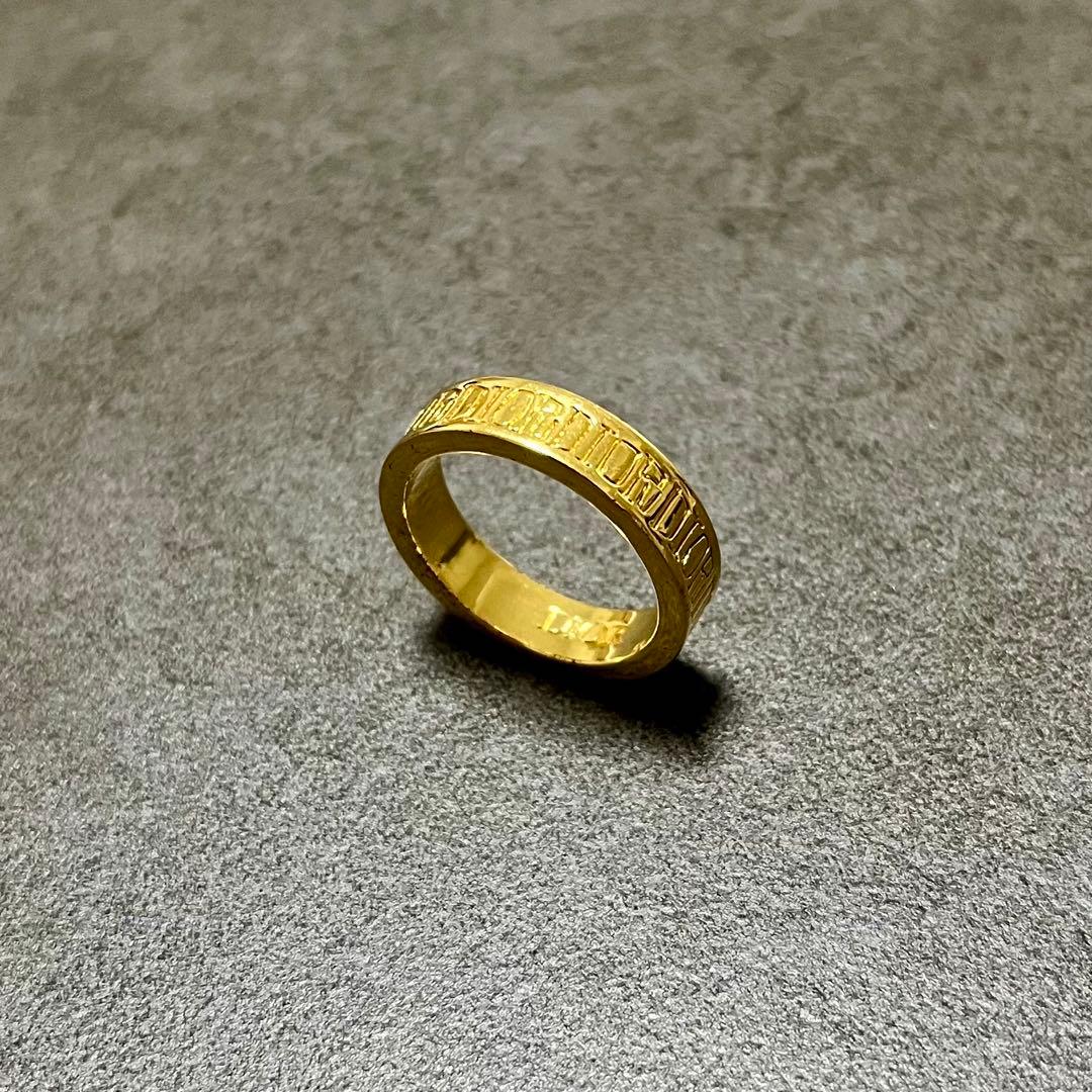 Christian Dior × SHAWN STUSSY ゴールドリングM - メルカリ