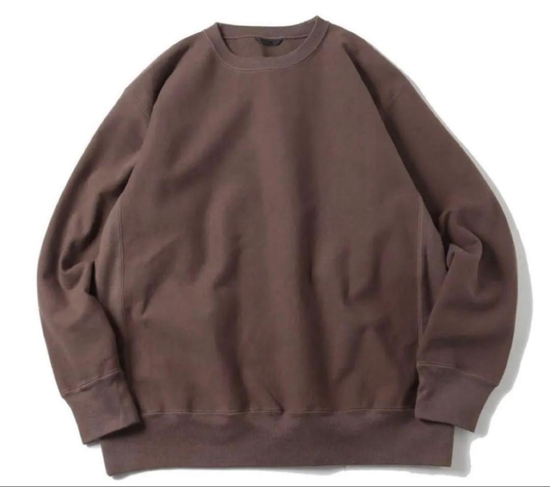 AURALEE super milled P/O 3 sweat スウェット AURALEE(オーラリー)Super Milled Sweat P/O/Light Pink