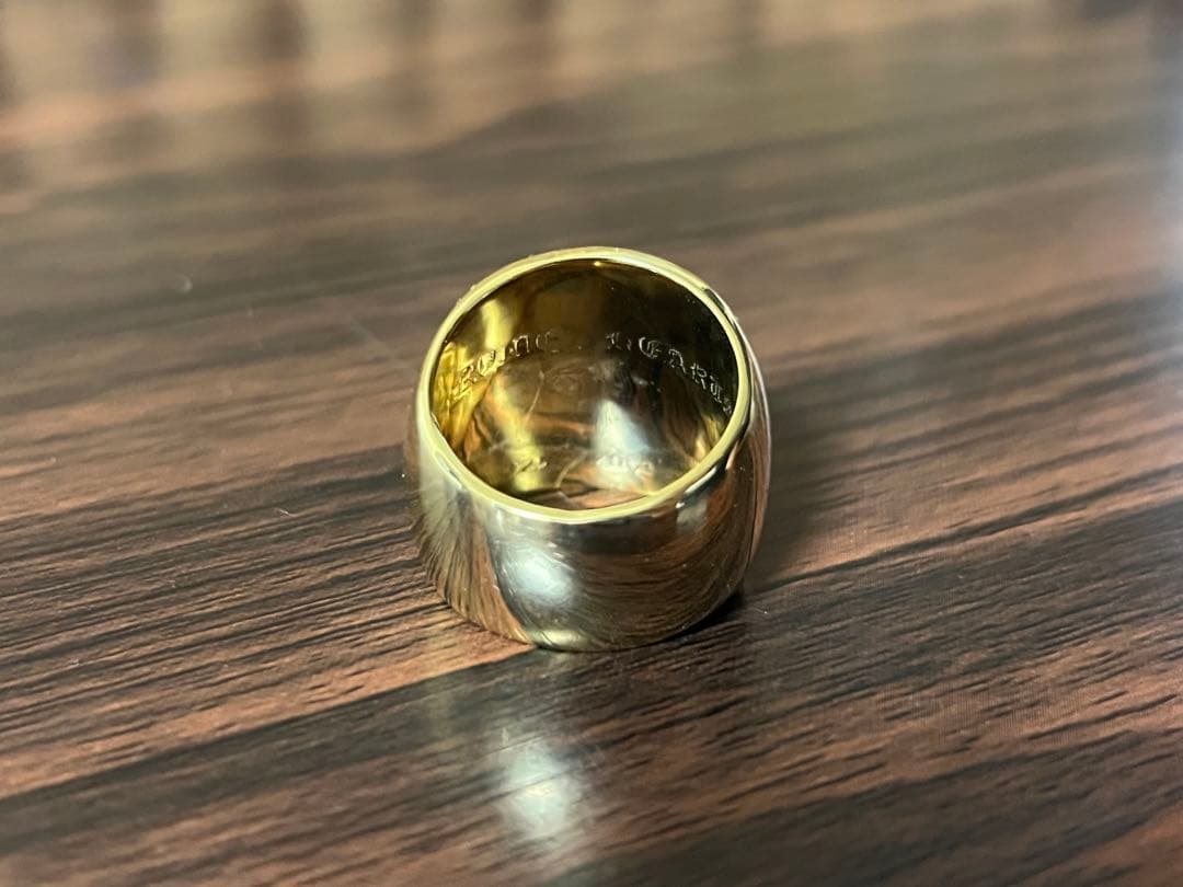 クロムハーツ クラシックオーバルスター 19号 22k加工 インボイス