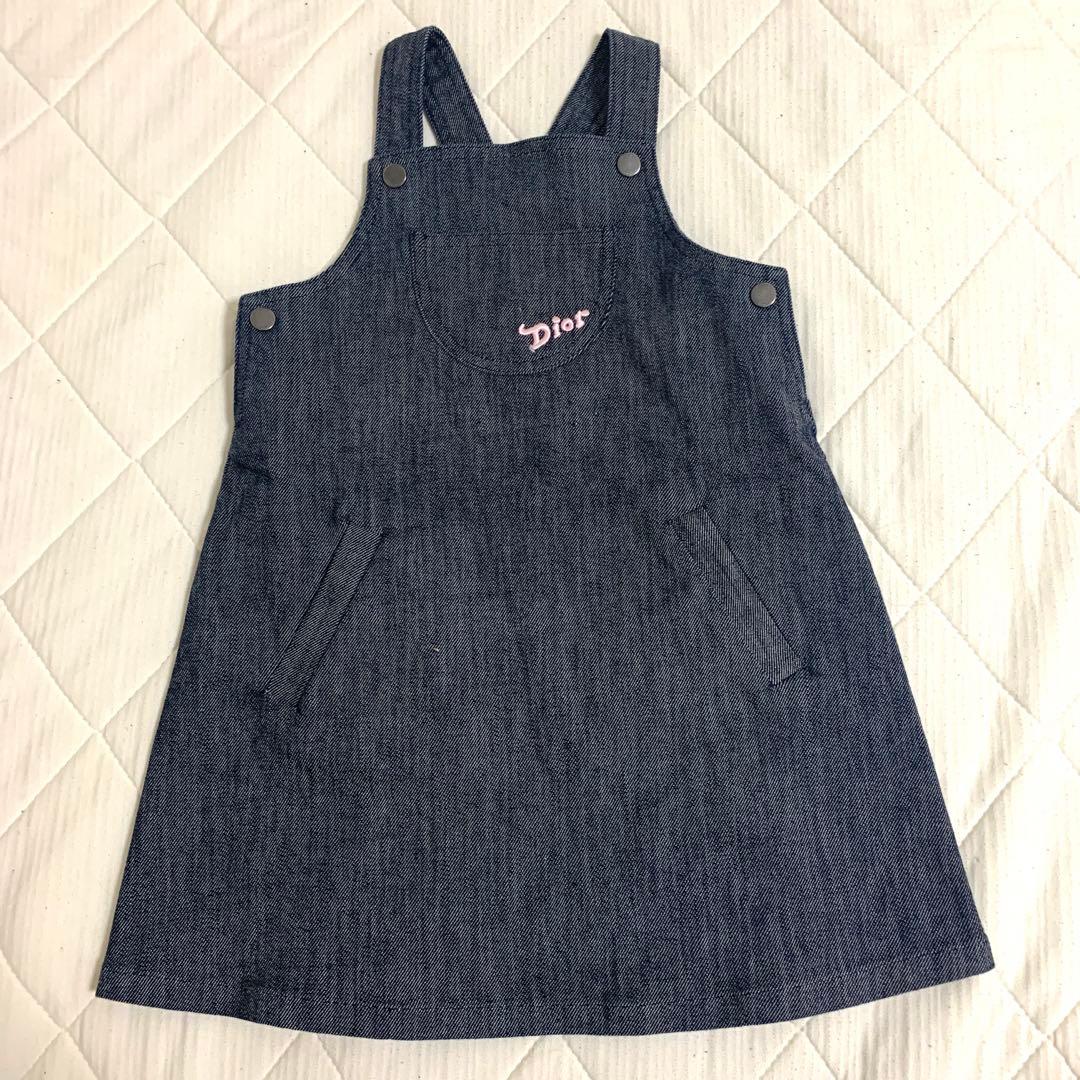 DIOR デニム ジャンパースカートワンピース 6A 6歳 110-120サイズ Amazon | Buddy Lee キッズ デニム ジャンパースカート 子供服 女の子