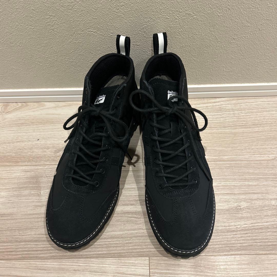 Onitsuka Tiger ブラックハイカットスニーカー - メルカリ