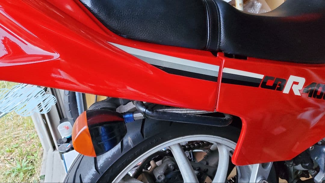 CBR400F BEETテール用 ステッカー 純正 塗装 - メルカリ