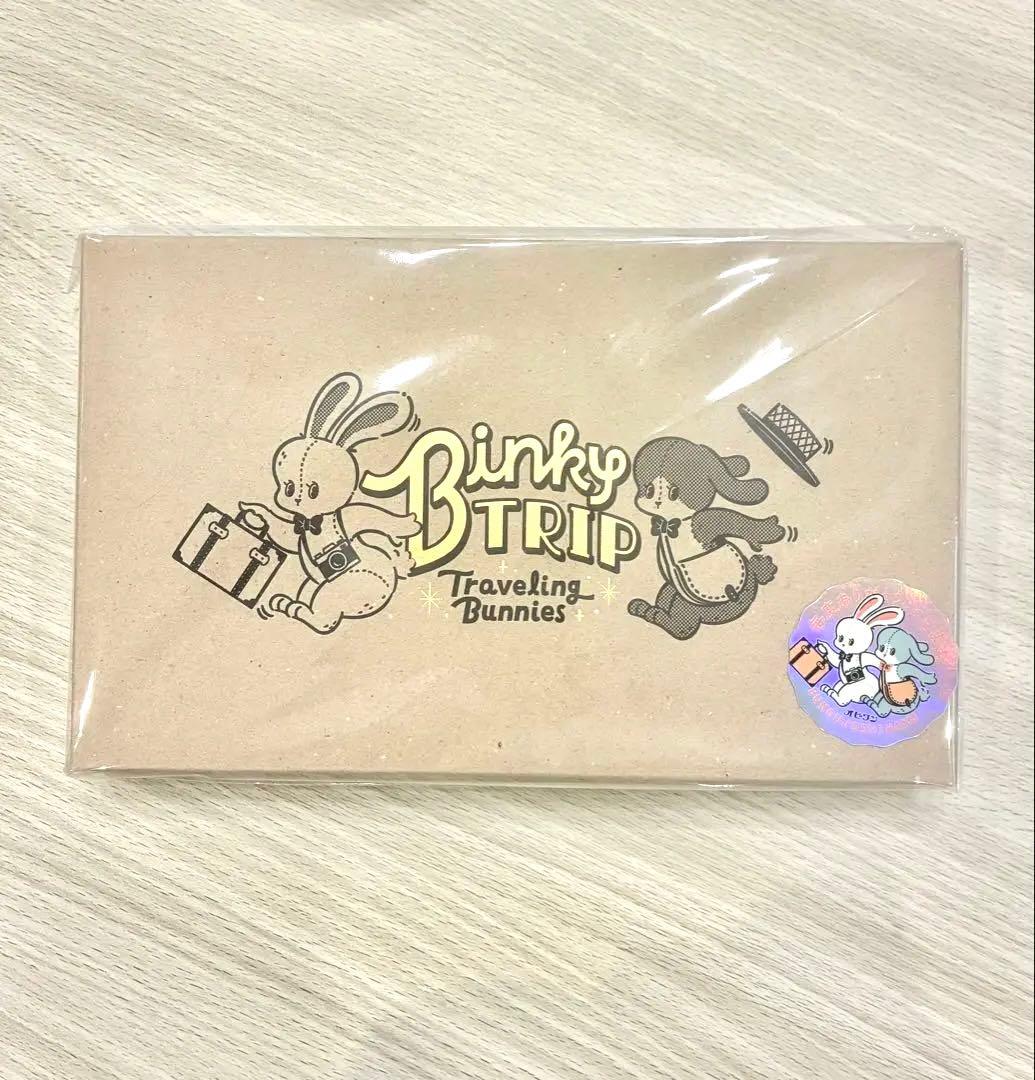 オビワン　文具女子博限定品　Binky Trip Set シール付き 🐇Binky TRIP🐇 いよいよ来週から始まる文具女子博 オビワンブースから