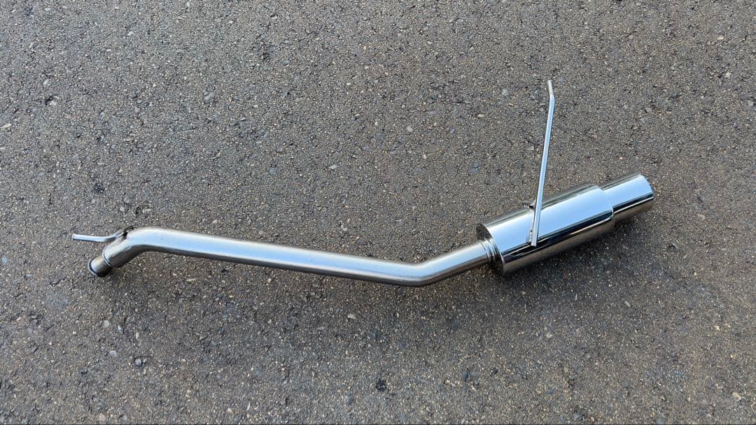 値下げ不可 メーカー不明 砲弾型マフラー ワゴンRなど □ロッソモデロ マフラー ワゴンR 4型 FX-S LTD MH21S FX-Sリミテッド