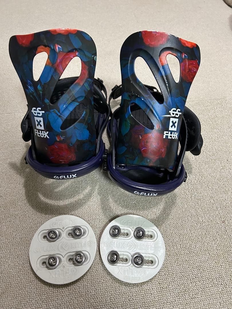 FLUX GS X ビンディング ブラック/フラワー 楽天市場】送料無料 FLUX フラックス バインディング GS ジーエス